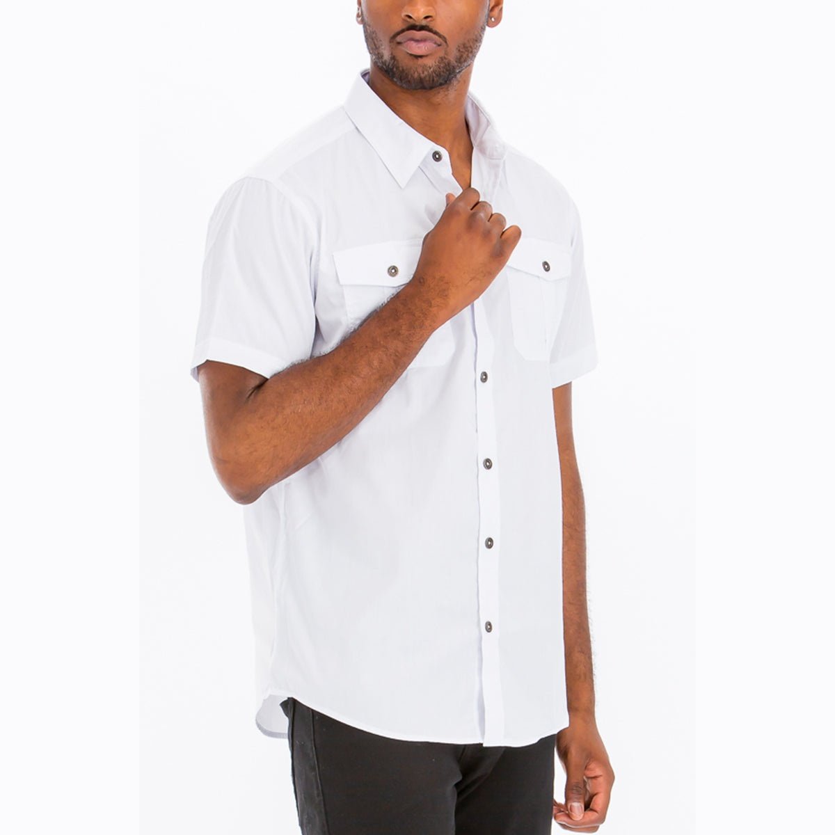 Classic Two Pocket Button Down