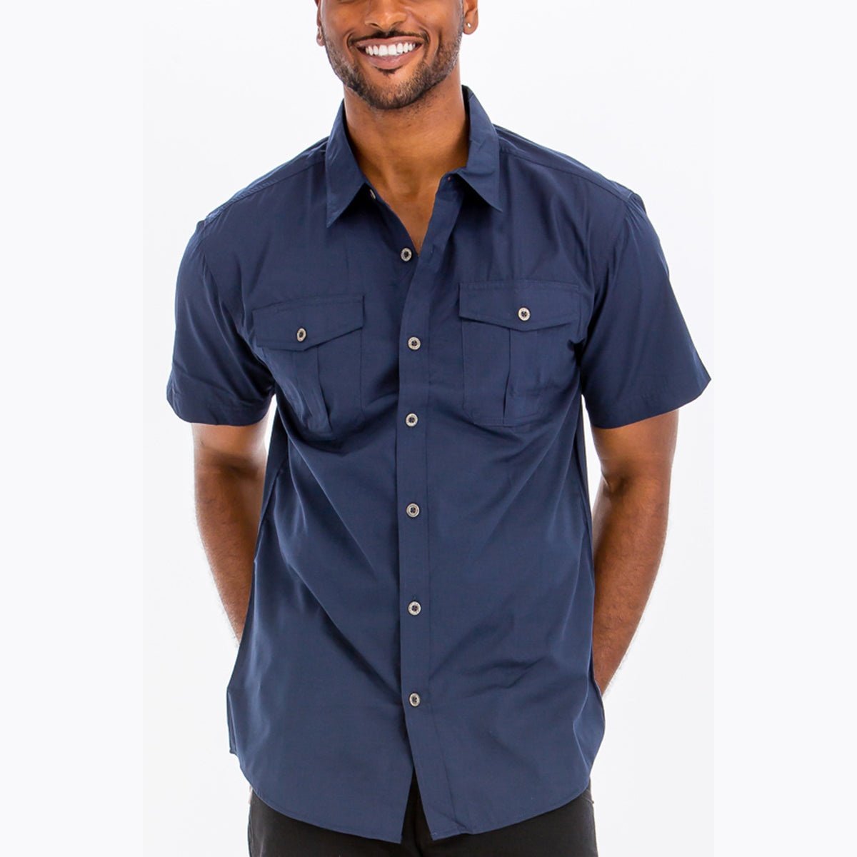 Classic Two Pocket Button Down