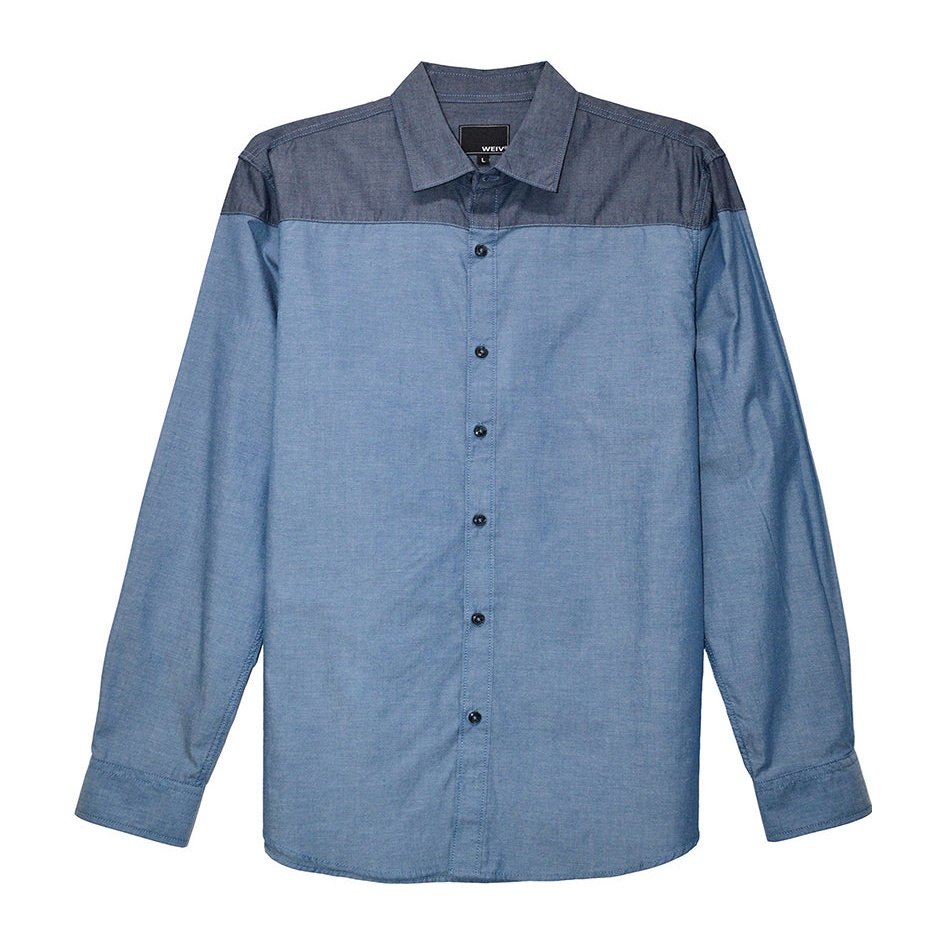 Milo Two Tone Long Sleeve Shirt