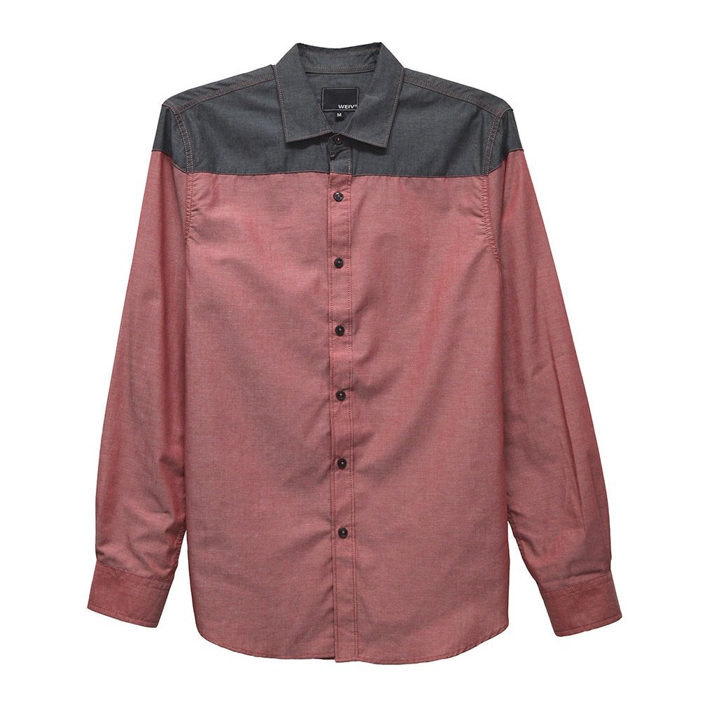 Milo Two Tone Long Sleeve Shirt