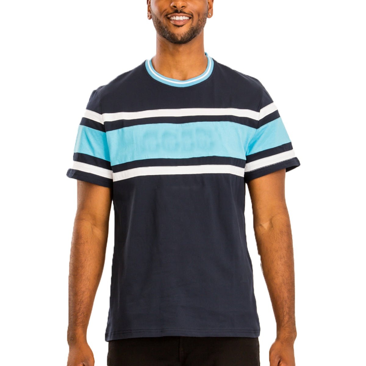 Vertical Color Block Tee