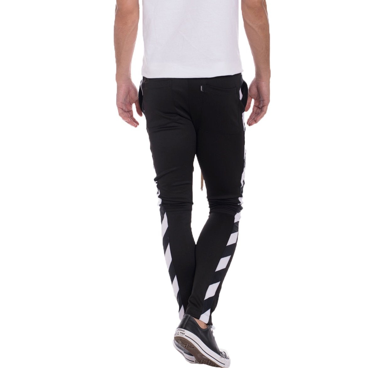 DIAGONAL TRACK PANTS