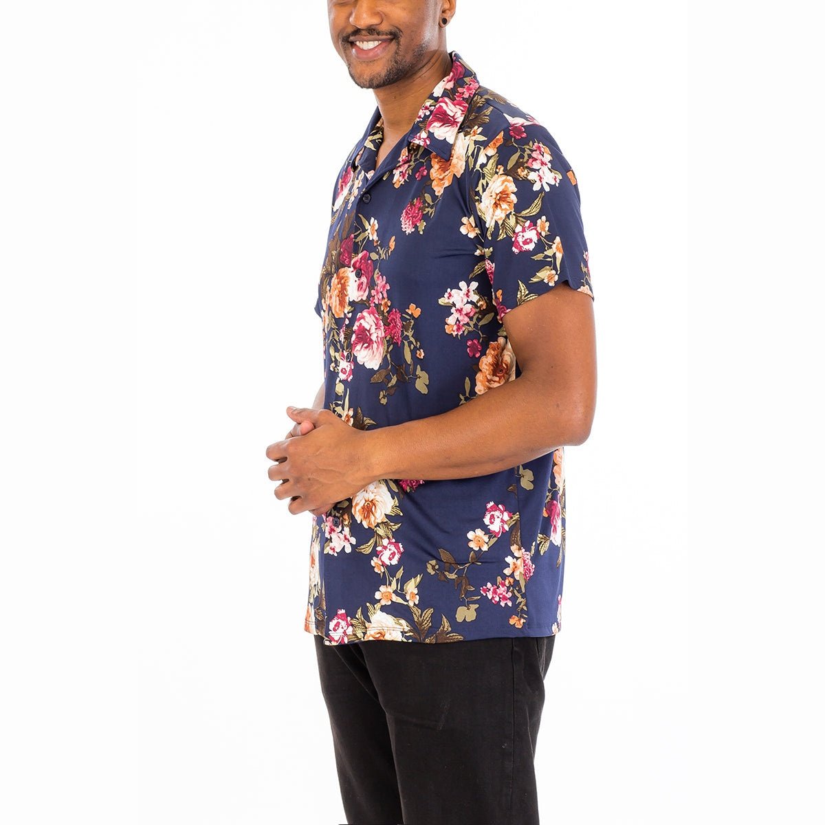 Riviera Floral Button Up