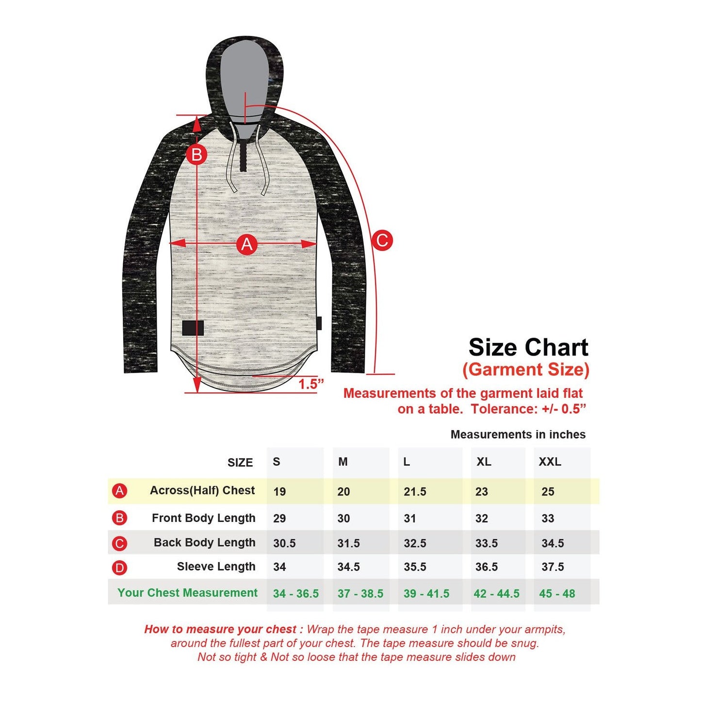 Long Sleeve Raglan Henley Round Bottom Hood T-Shirts - BLACK / BLACK