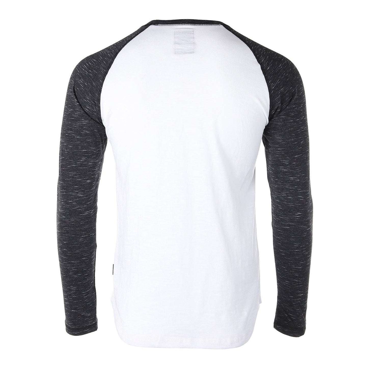 Men Athletic Fit Baseball Retro Contrast Long Sleeve Raglan T-Shirt
