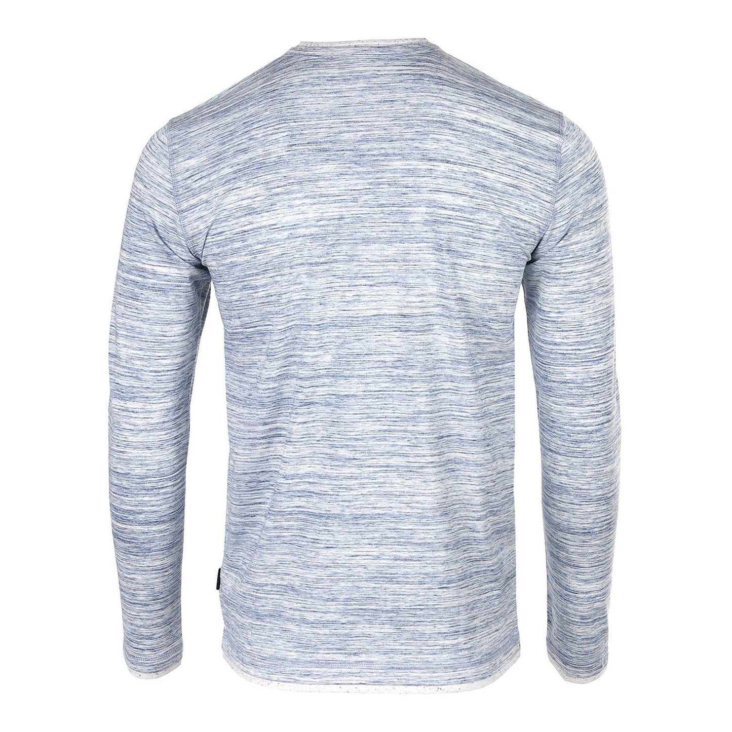 Men's Long Sleeve Double Layered Y-Neck Fashion Henley - ZGLS247
