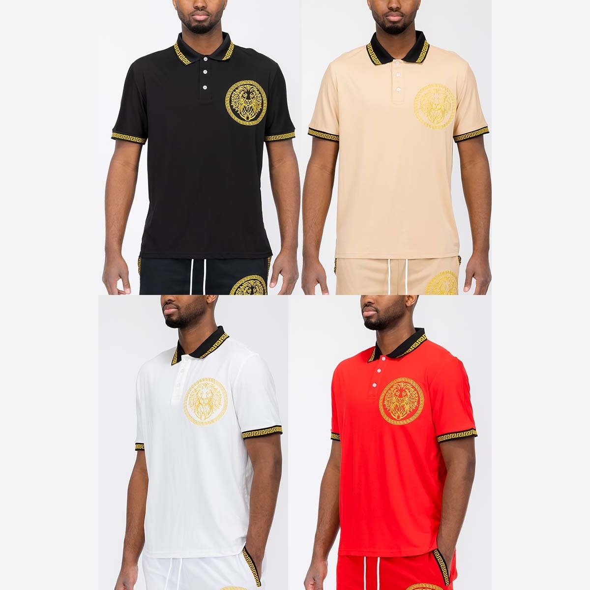 Lion Head Polo Shirt