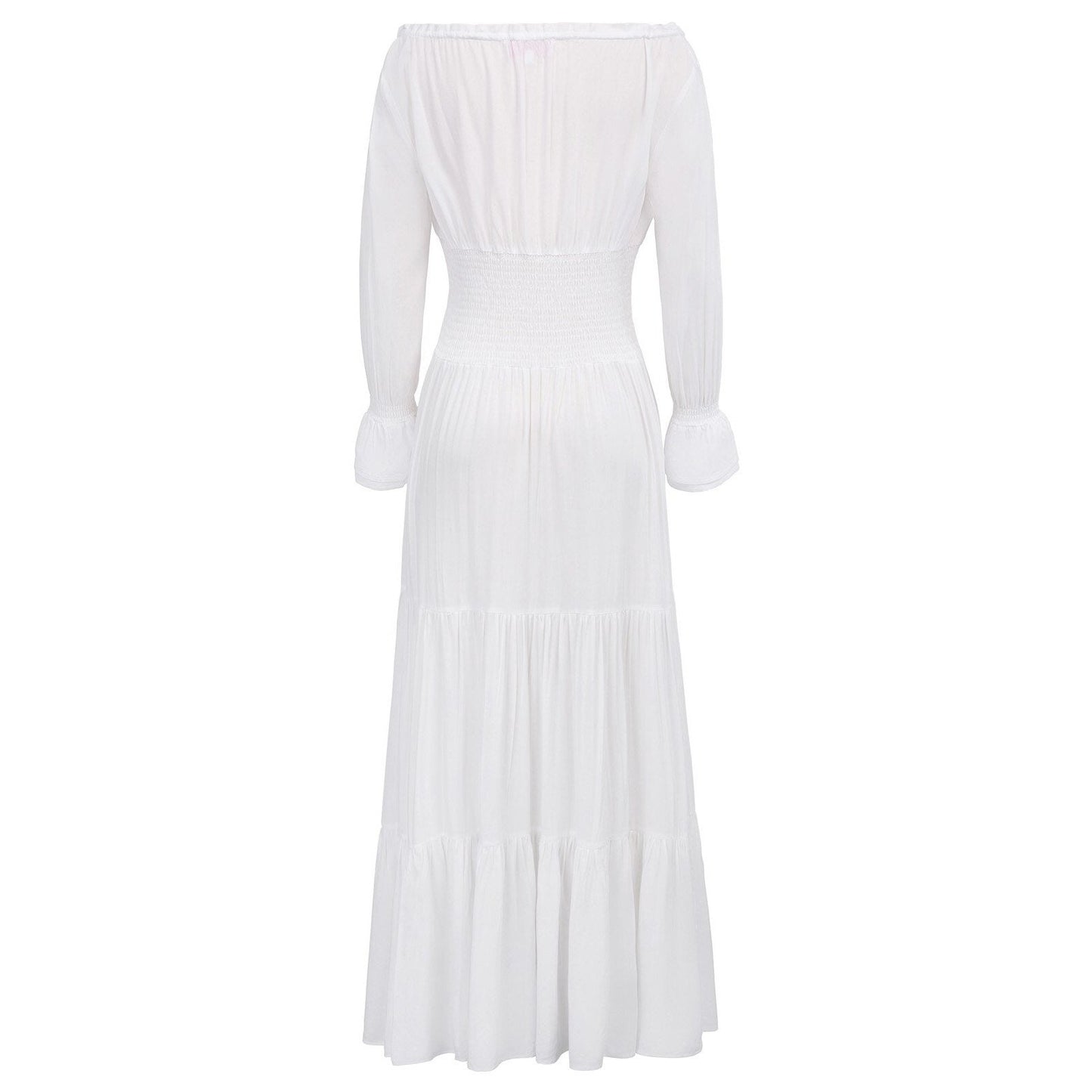 Long Sleeve Comfortable Rayon Renaissance Dress