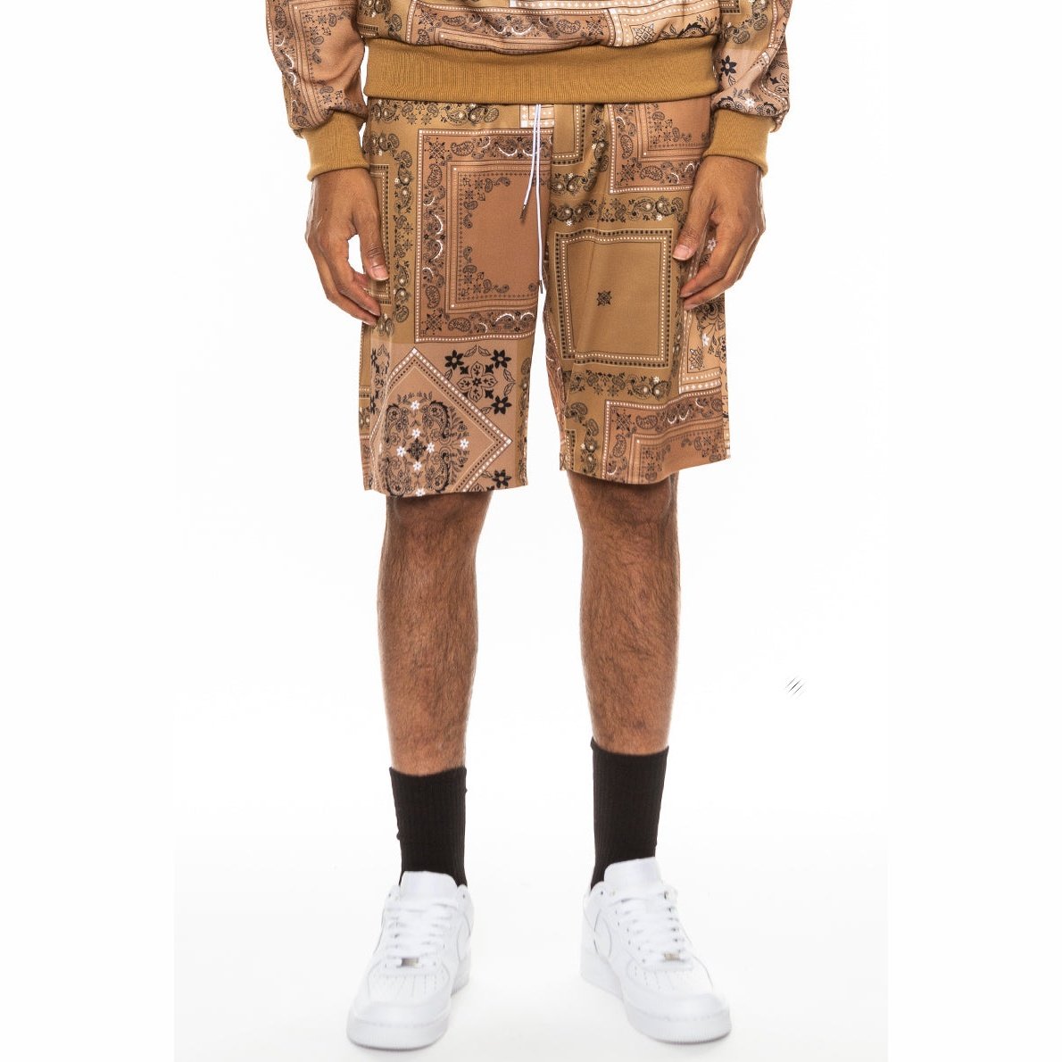 Paisley All Over Print Shorts