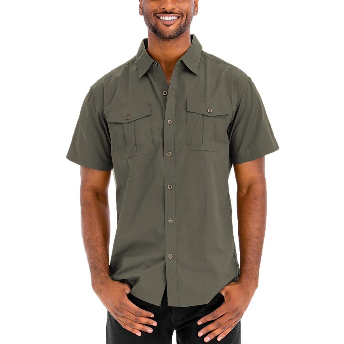 Classic Two Pocket Button Down