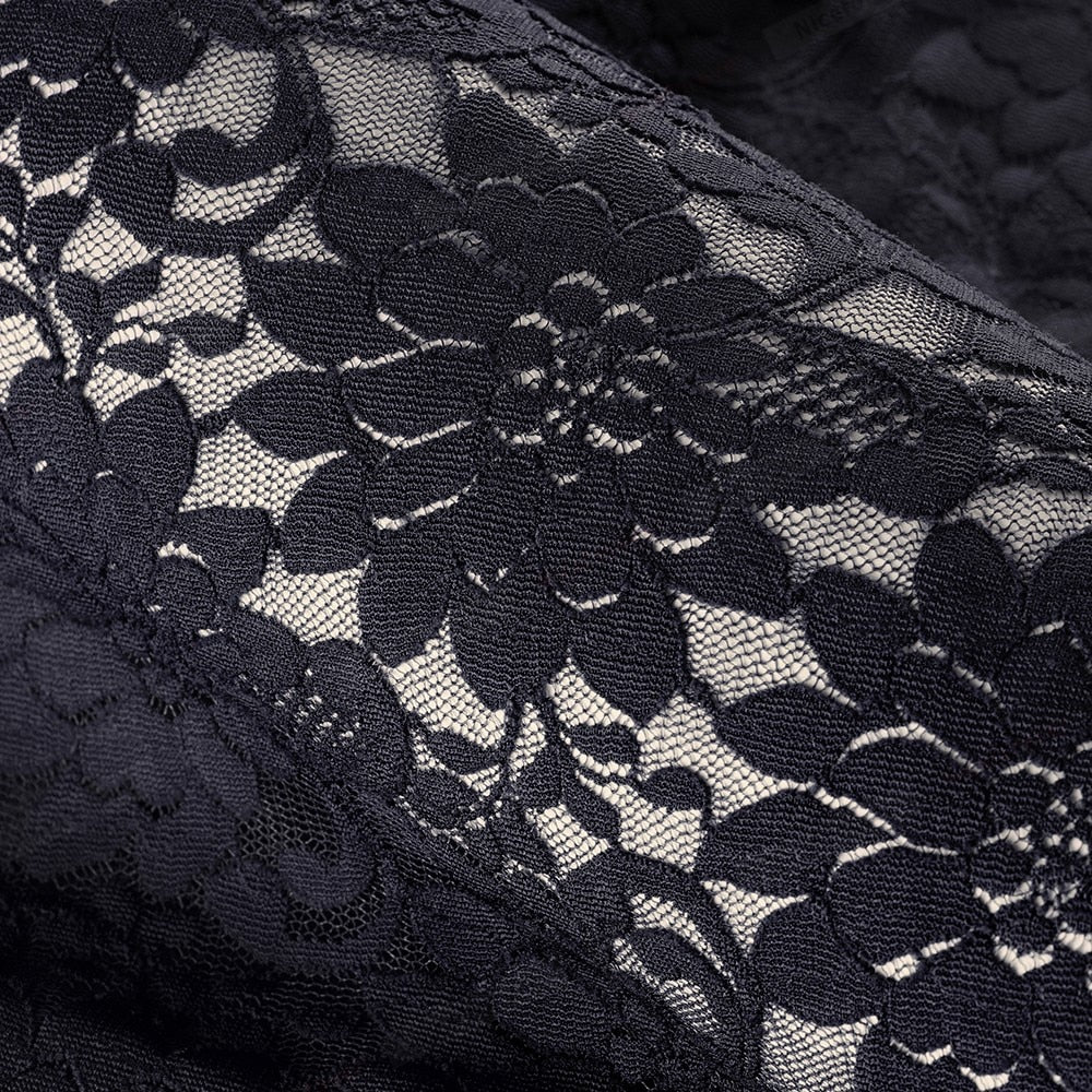 Vintage Lace Patchwork with Sash Dress