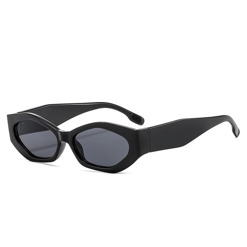 Retro Polygon Cat Eye Women Sunglasses