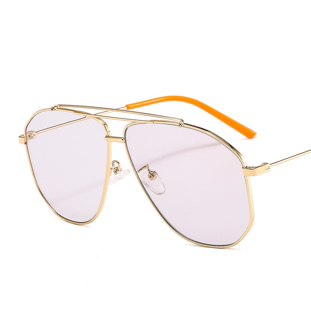 Unisex Pilot Sunglasses Double Beam Sun Glasses