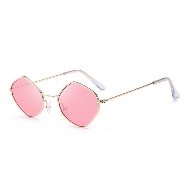 Polygon Clear Sunglasses