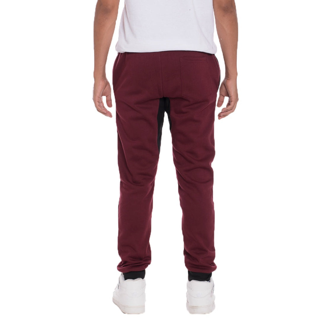 Faux Zip Moto Sweats-3