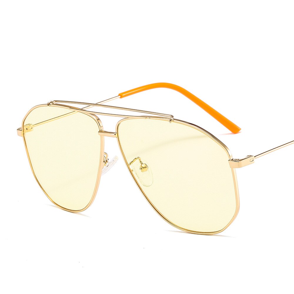 Unisex Pilot Sunglasses Double Beam Sun Glasses