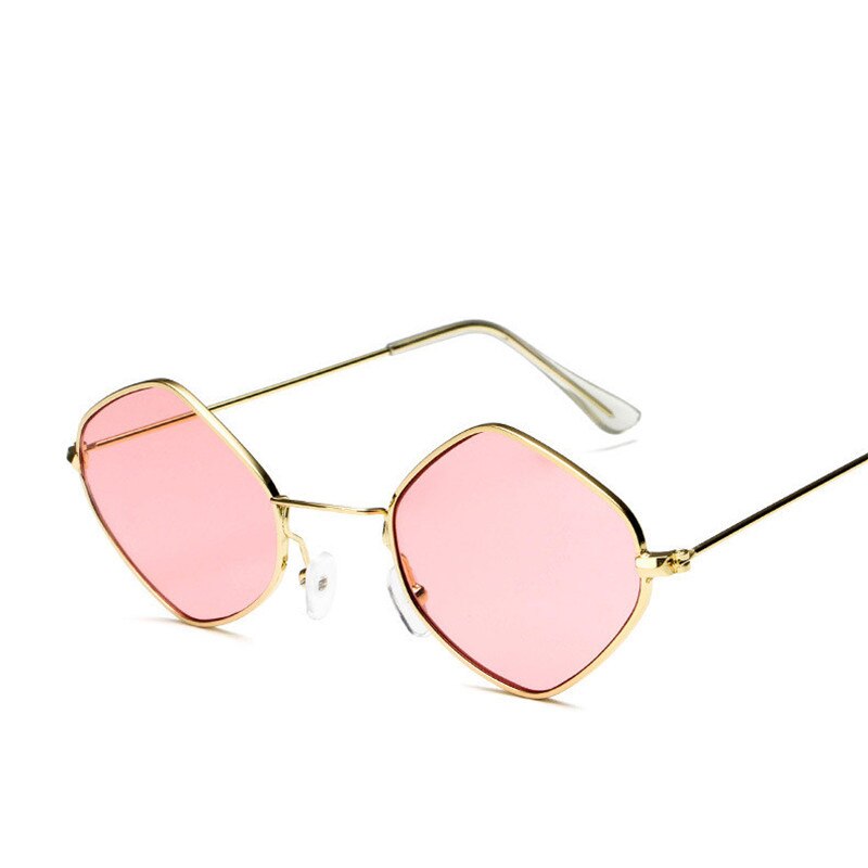 Polygon Clear Sunglasses