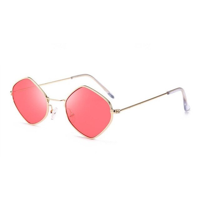 Polygon Clear Sunglasses