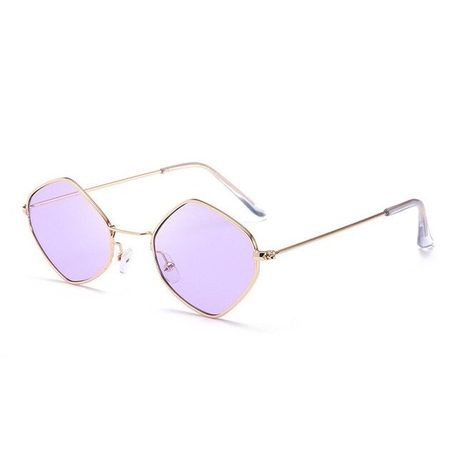 Polygon Clear Sunglasses