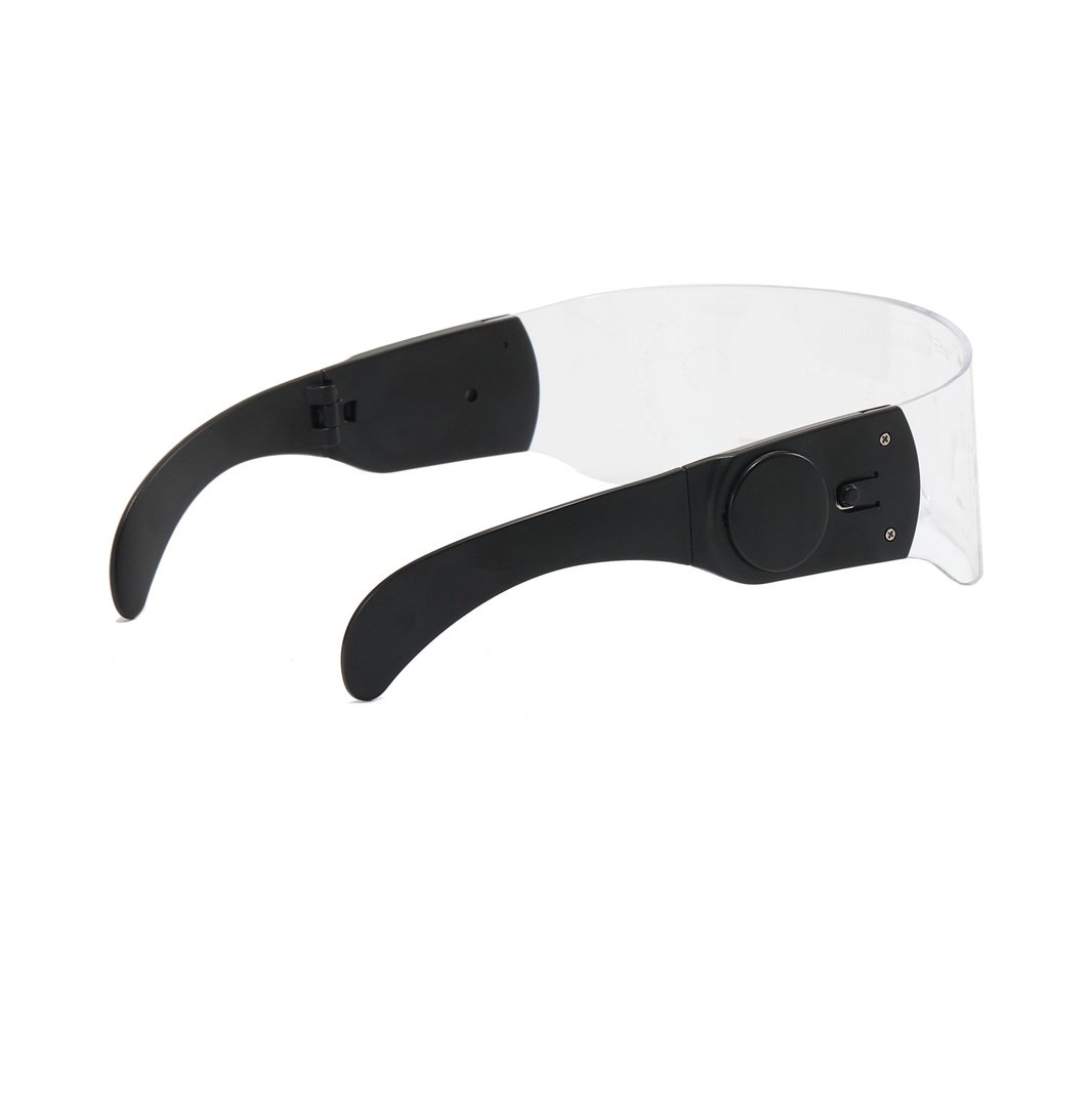 LED luminescent glasses for