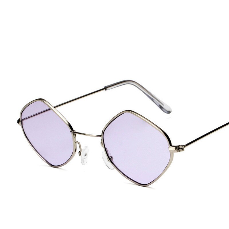 Polygon Clear Sunglasses