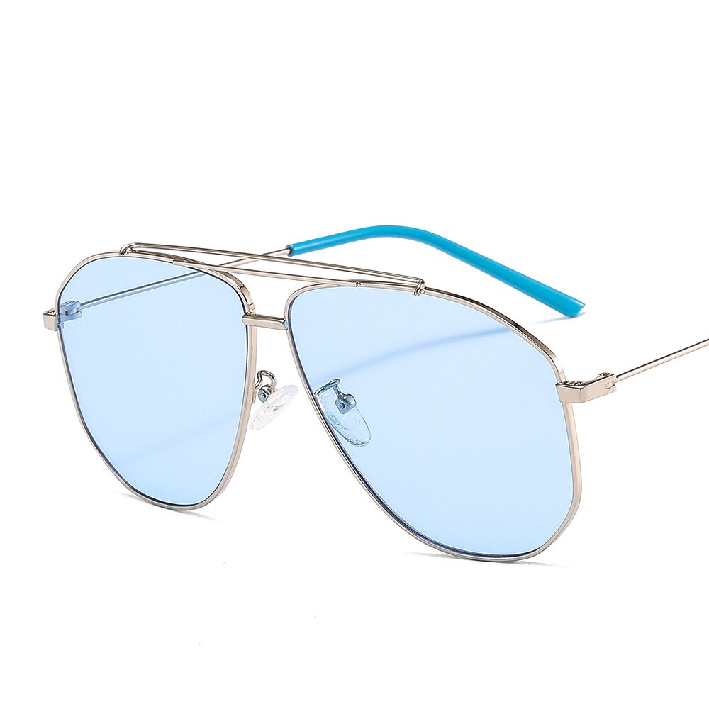 Unisex Pilot Sunglasses Double Beam Sun Glasses
