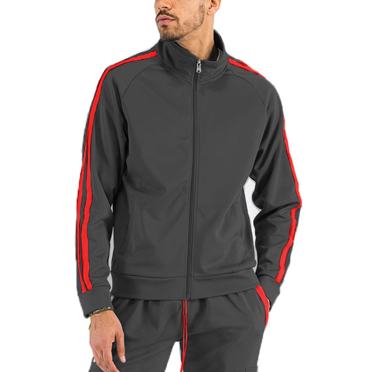 Two Stripe Track Jacket-6