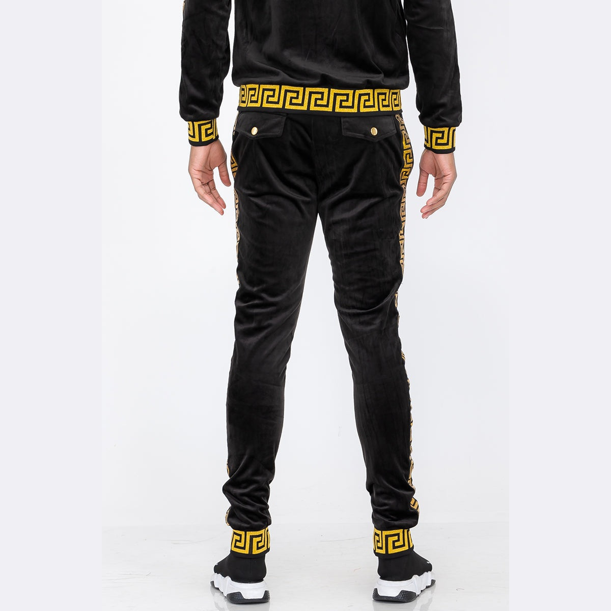 Status Velour Track Pants-3