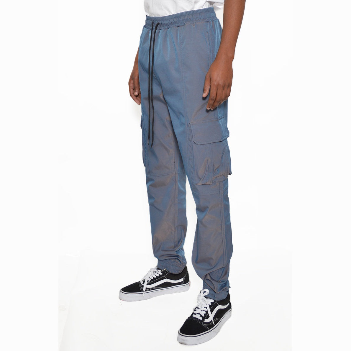 Iridescent Cargo Jogger-2
