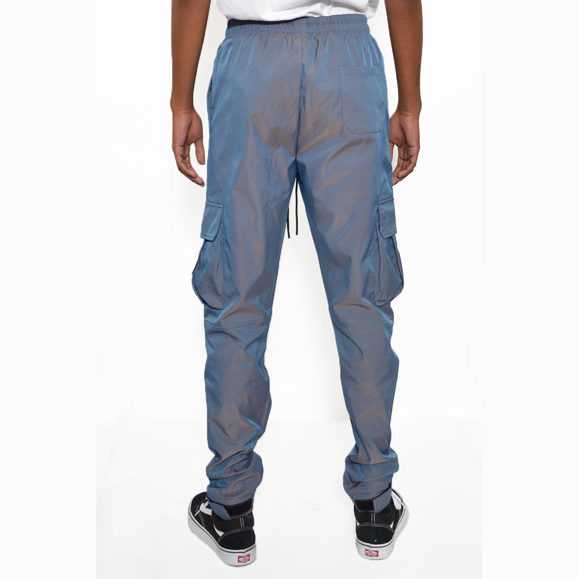 Iridescent Cargo Jogger-4