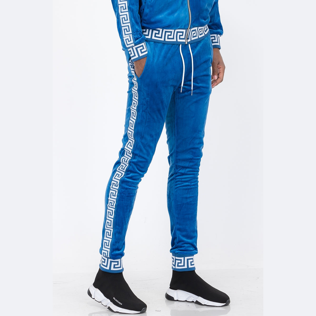 Status Velour Track Pants-6