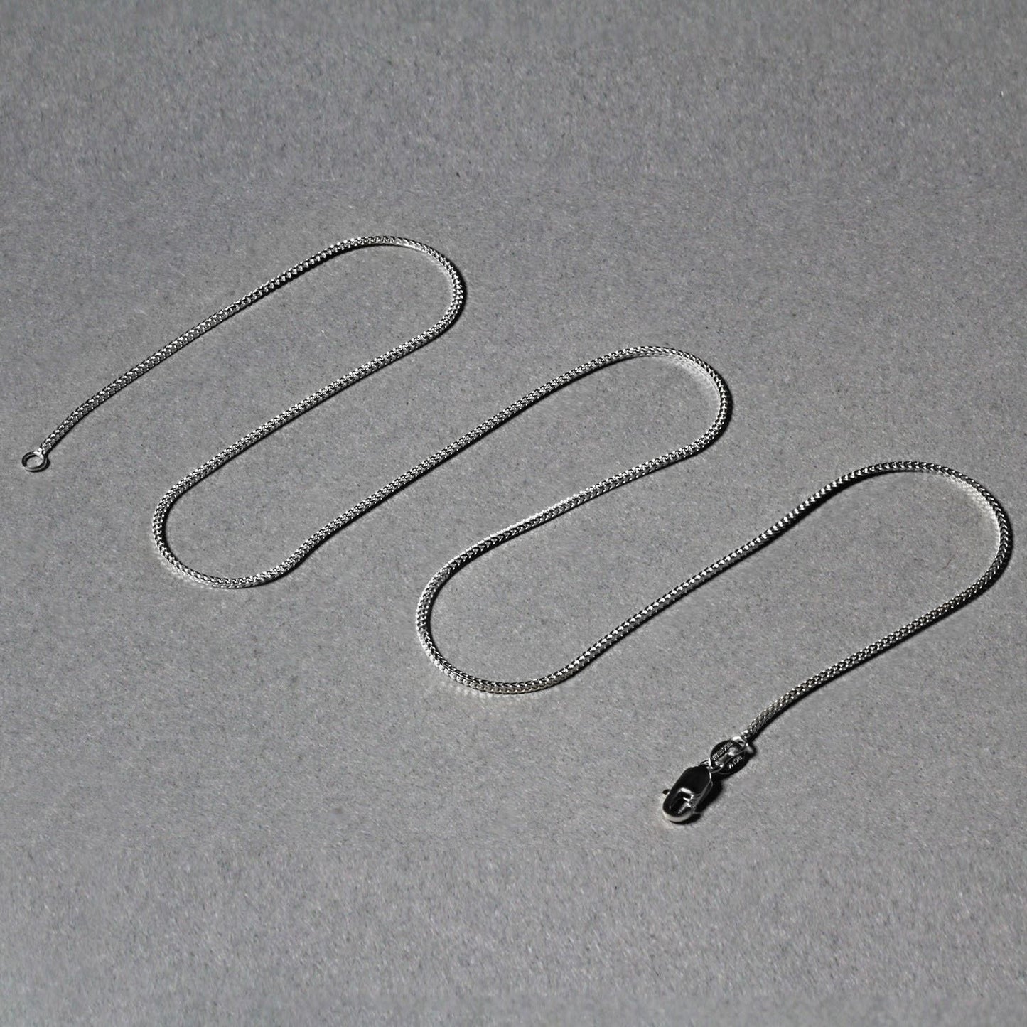 14k White Gold Franco Chain (0.90 mm)