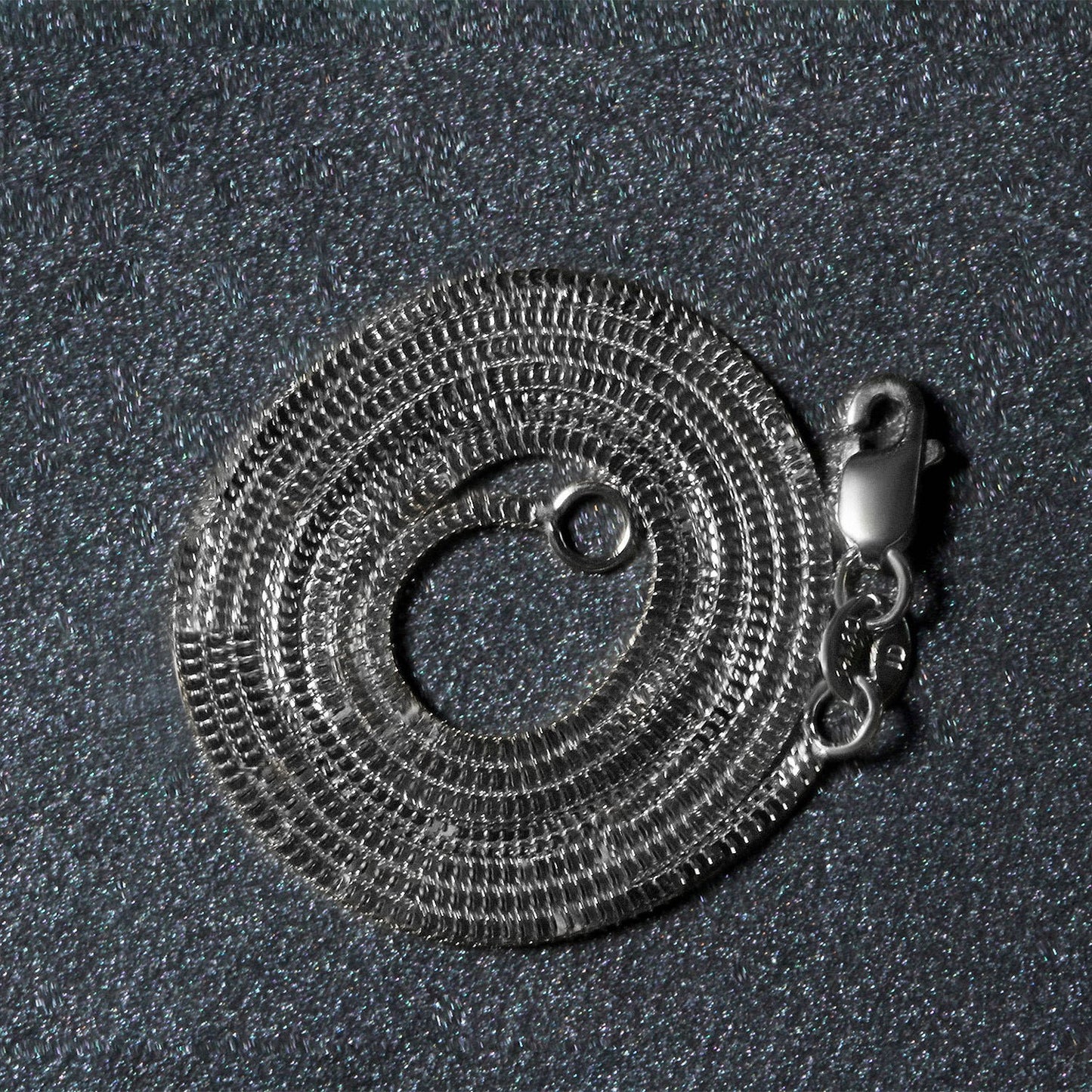 14k White Gold Milano Chain (1.10 mm)