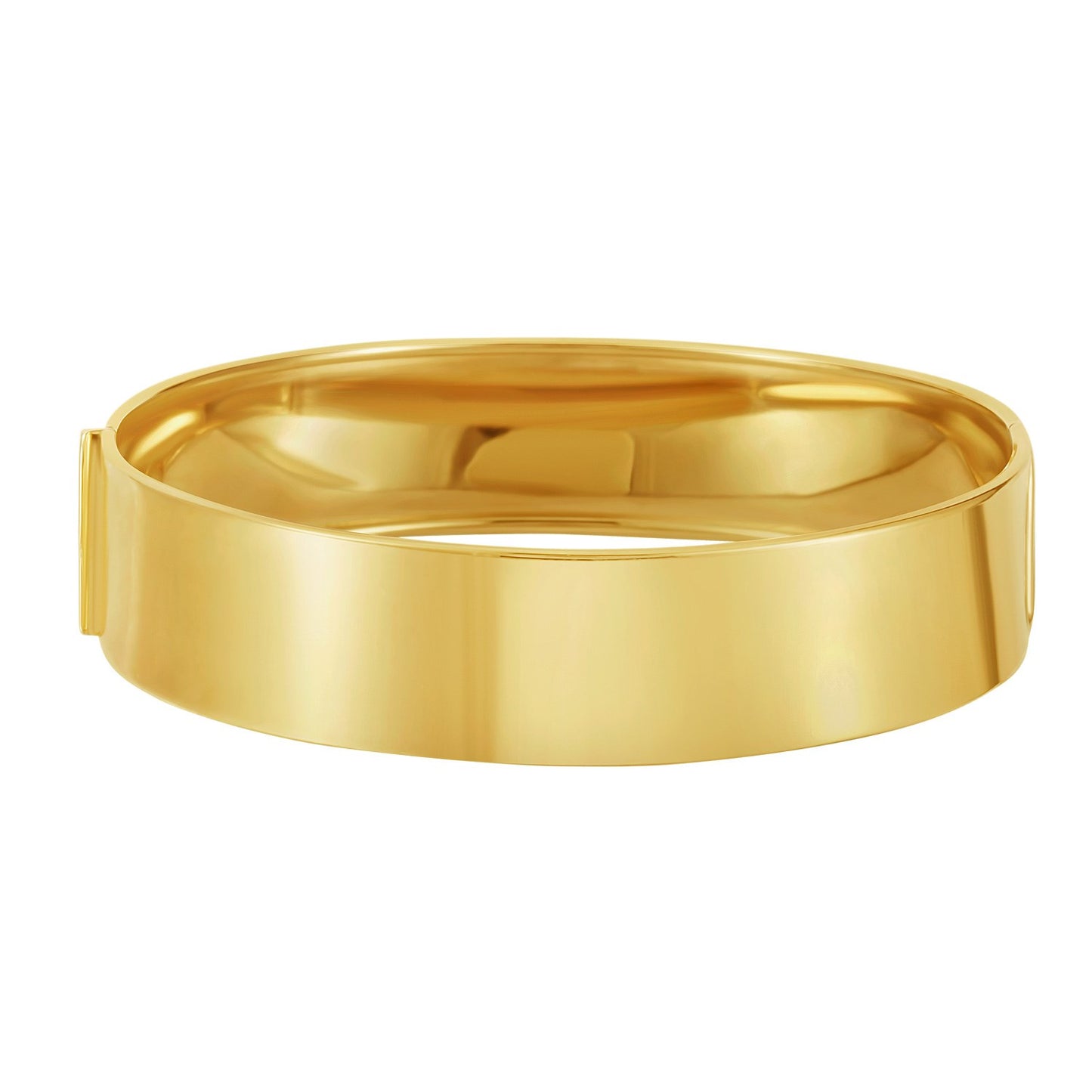 Designer Medium Width Bracelet in 14K Yellow Gold (14.50 mm)