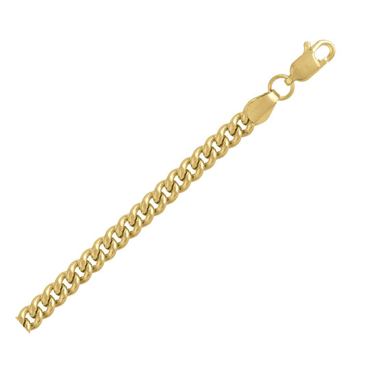 14k Yellow Gold Light Gourmette Chain (4.10 mm)