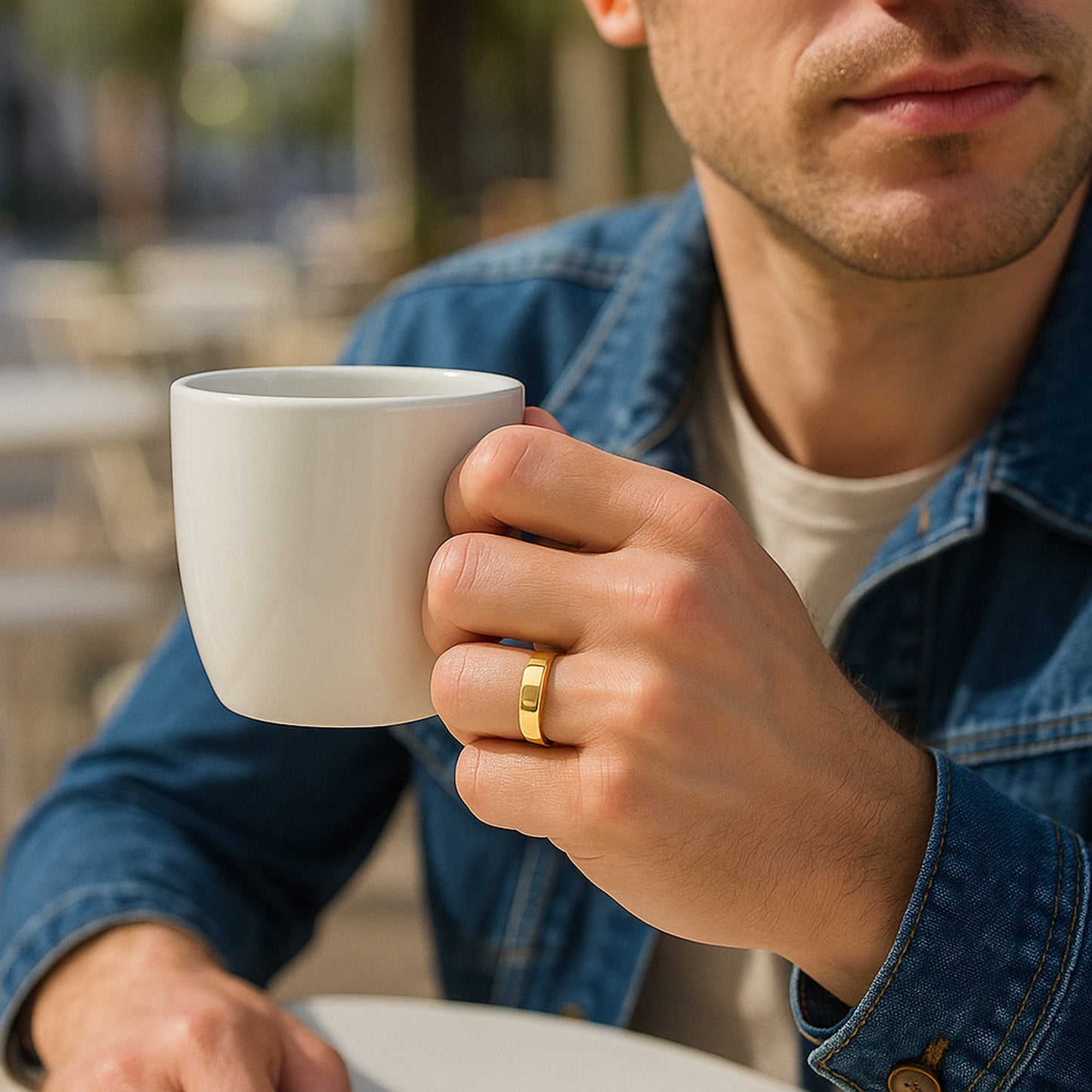 14k Yellow Gold Comfort Fit Wedding Band (6.00 mm)