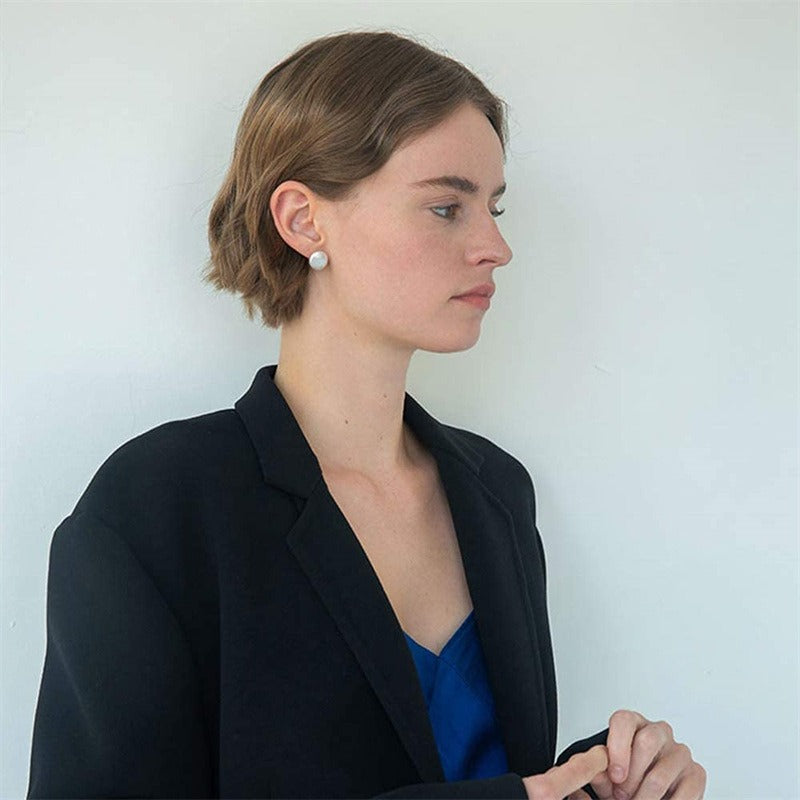 New Single Freshwater Pearl Earrings