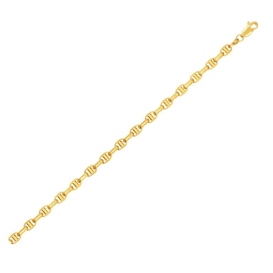 14k Yellow Gold Lite Anchor Chain (5.20 mm)