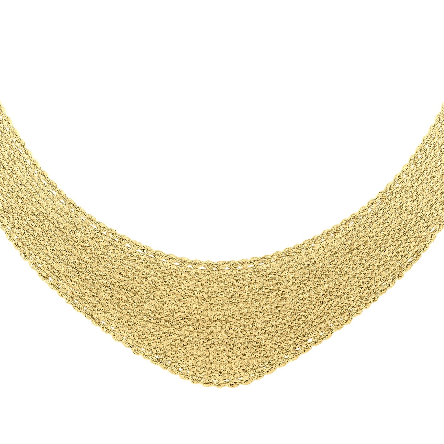 Cleopatra Gratuated Necklace in 14K Yellow Gold