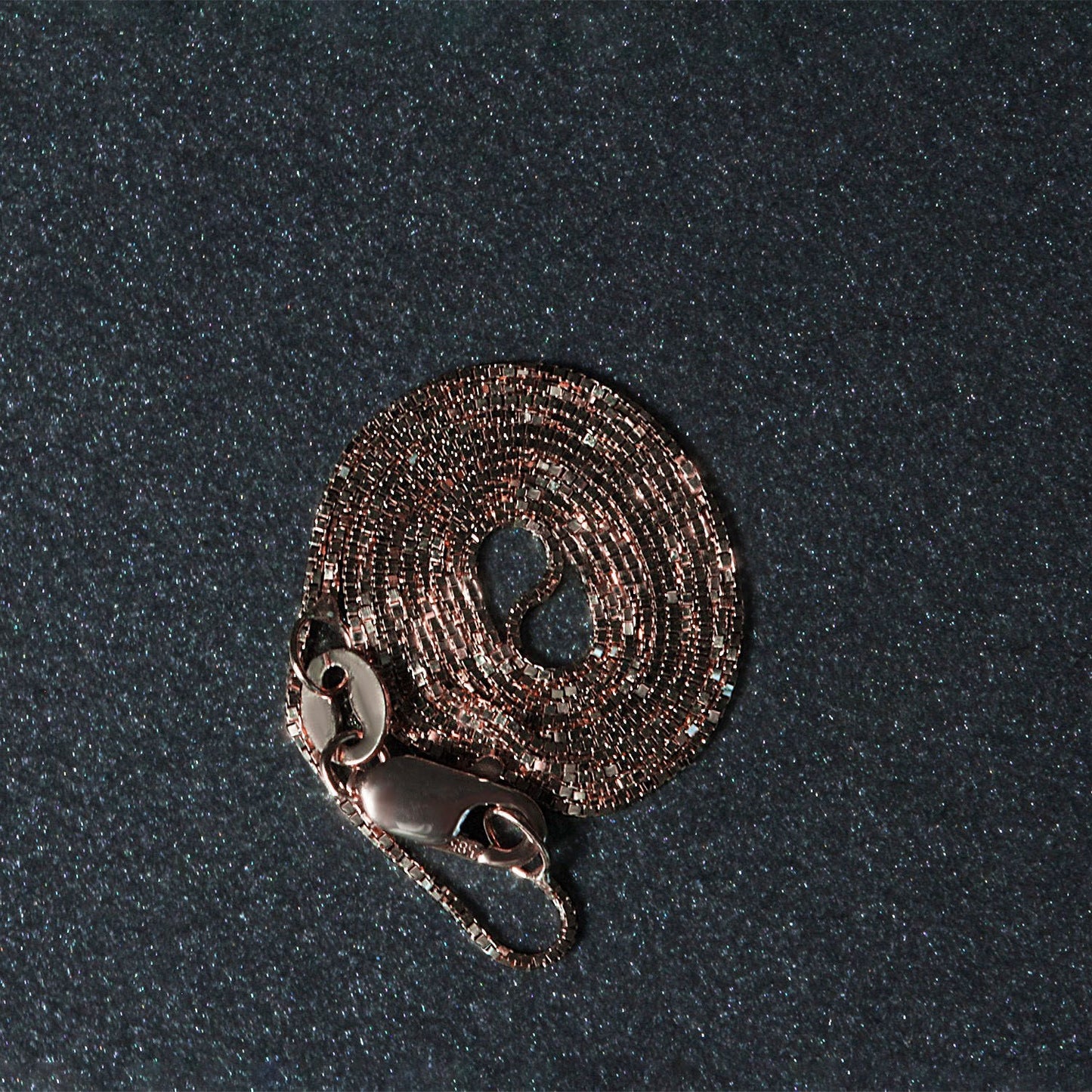 14k Rose Gold Classic Box Chain (0.60 mm)