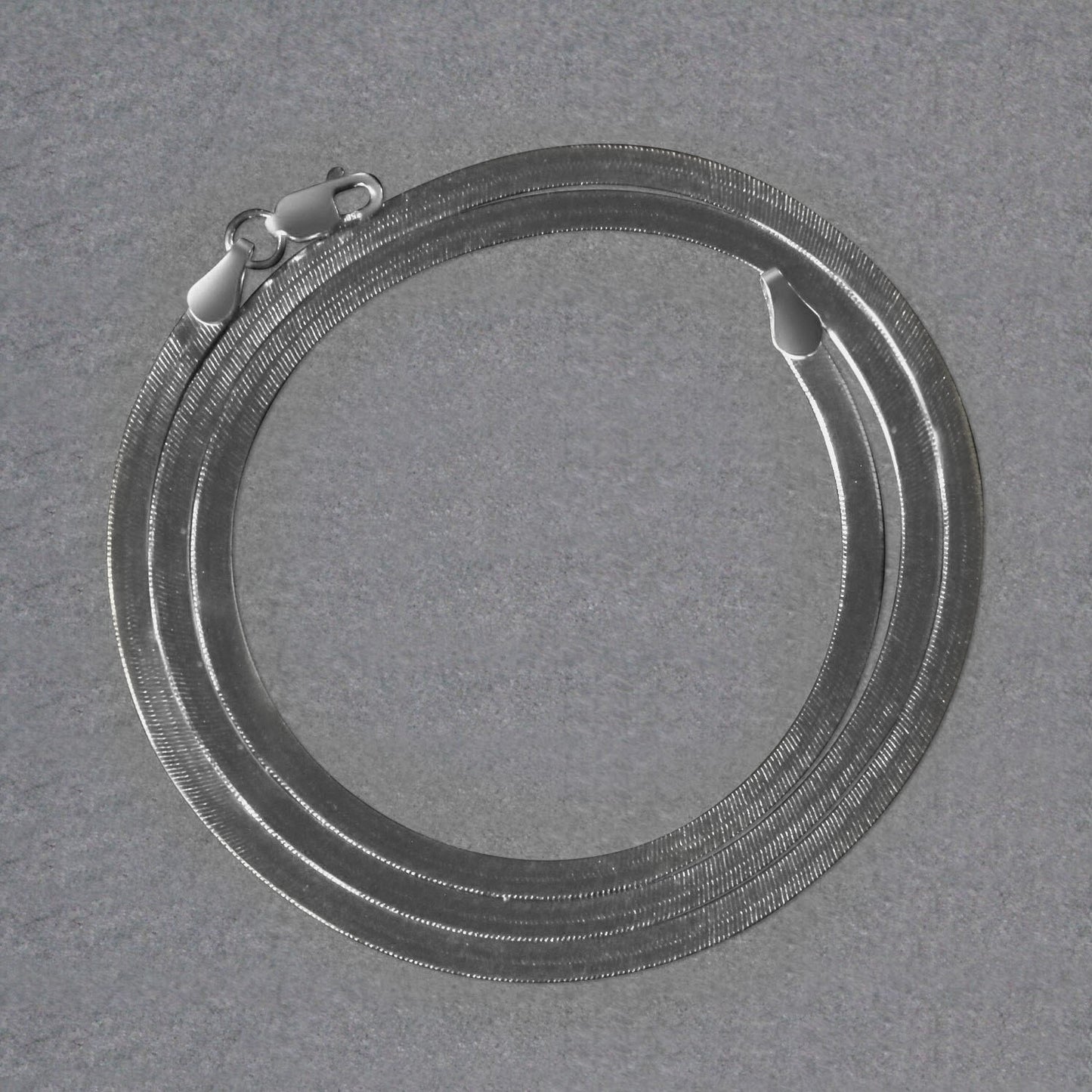 14k White Gold Super Flex Herringbone Chain (2.80 mm)