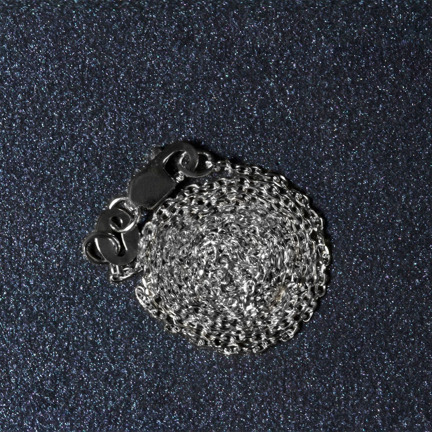 18k White Gold Diamond Cut Cable Link Chain (0.80 mm)