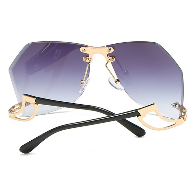 New Rimless Gradient Sunglasses