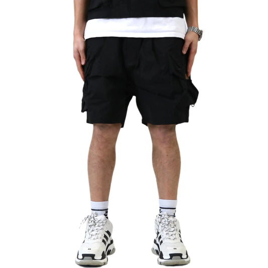VUSE Fine Twill Wide bottom opening short pants.