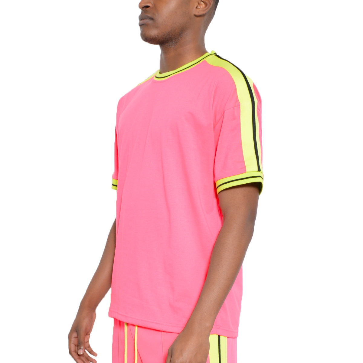 Solid Side Stripe TShirt-6