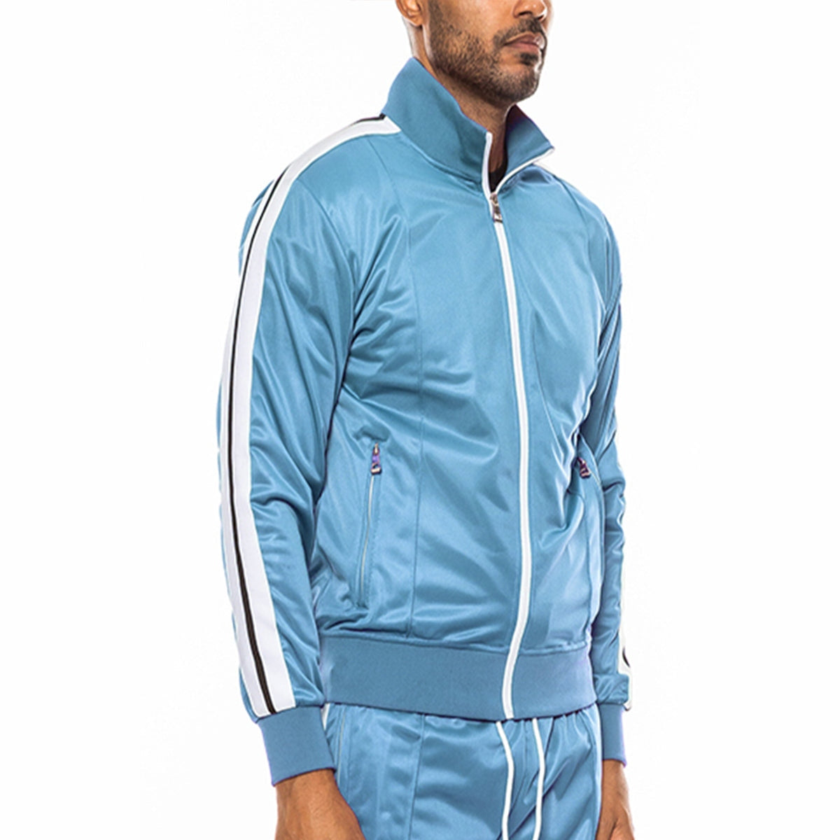 Front Pleat Track Jacket-0