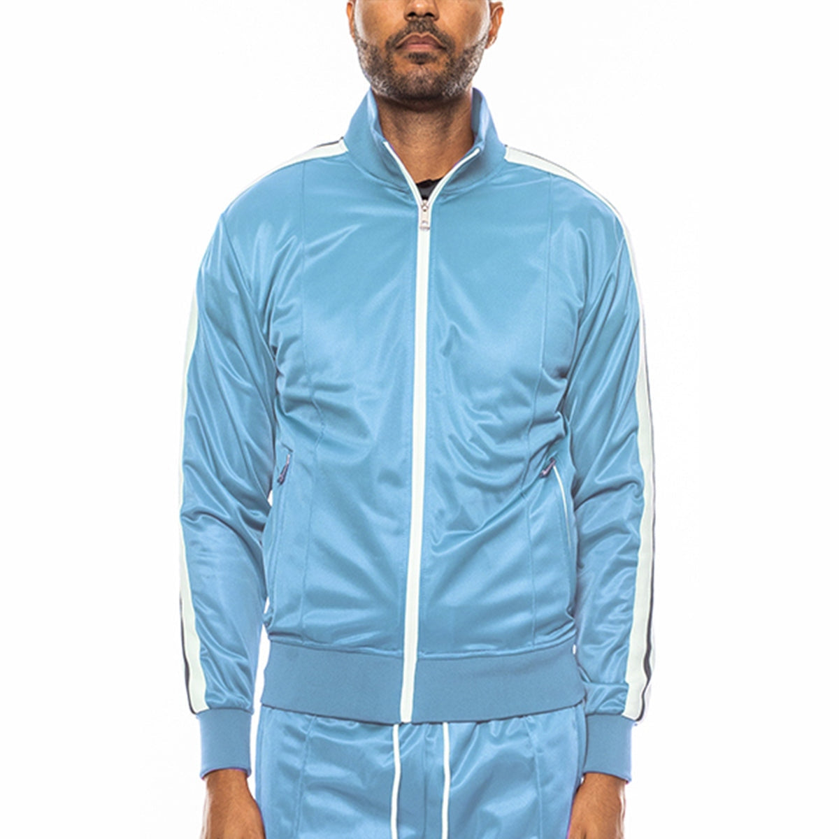 Front Pleat Track Jacket-2