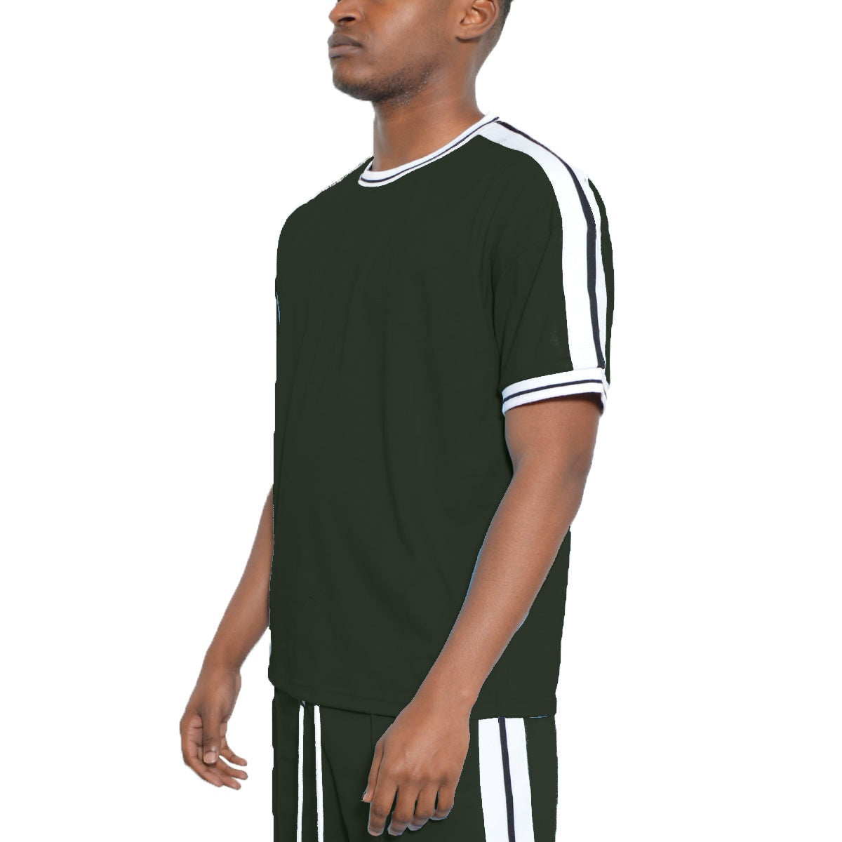 Solid Side Stripe TShirt-15