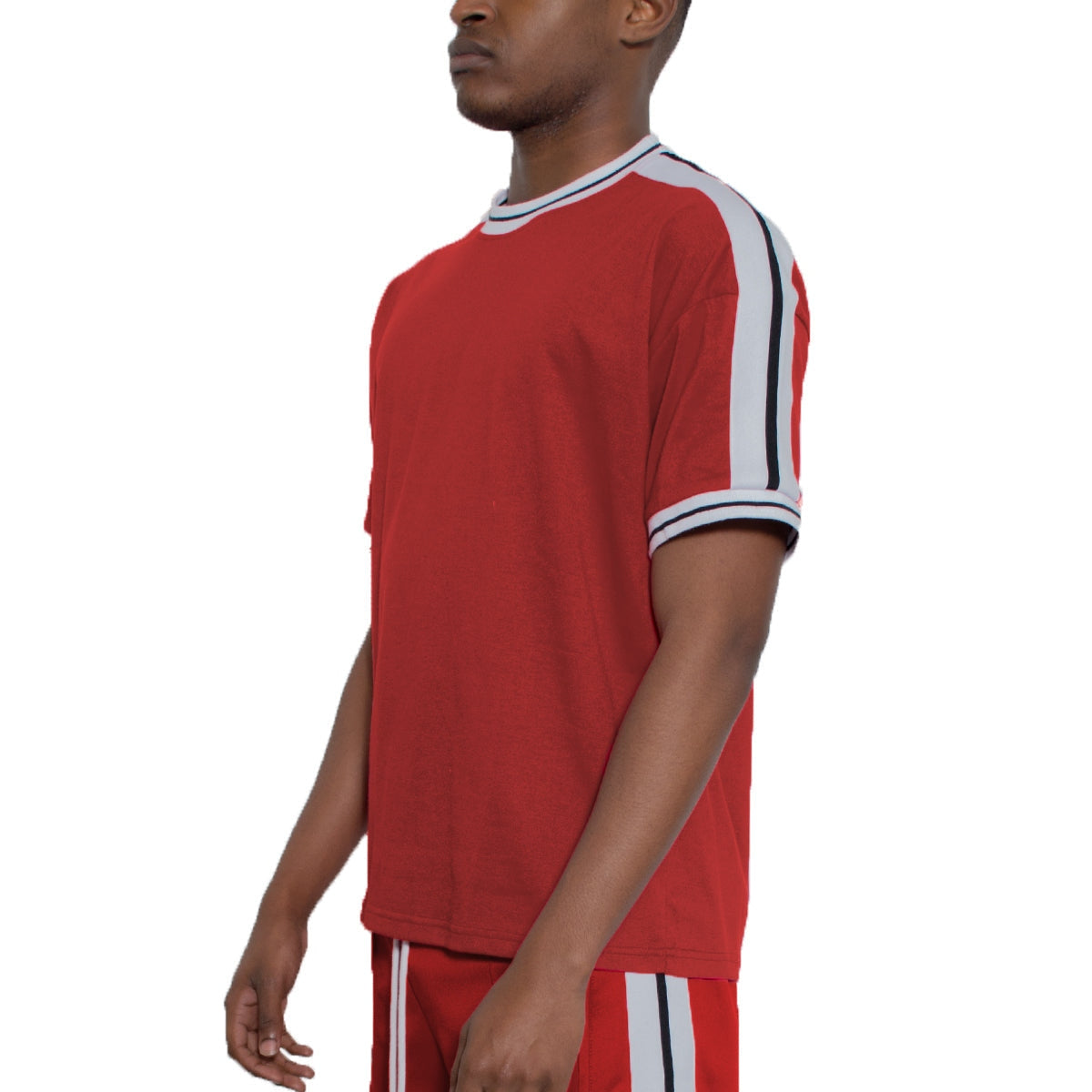 Solid Side Stripe TShirt-8