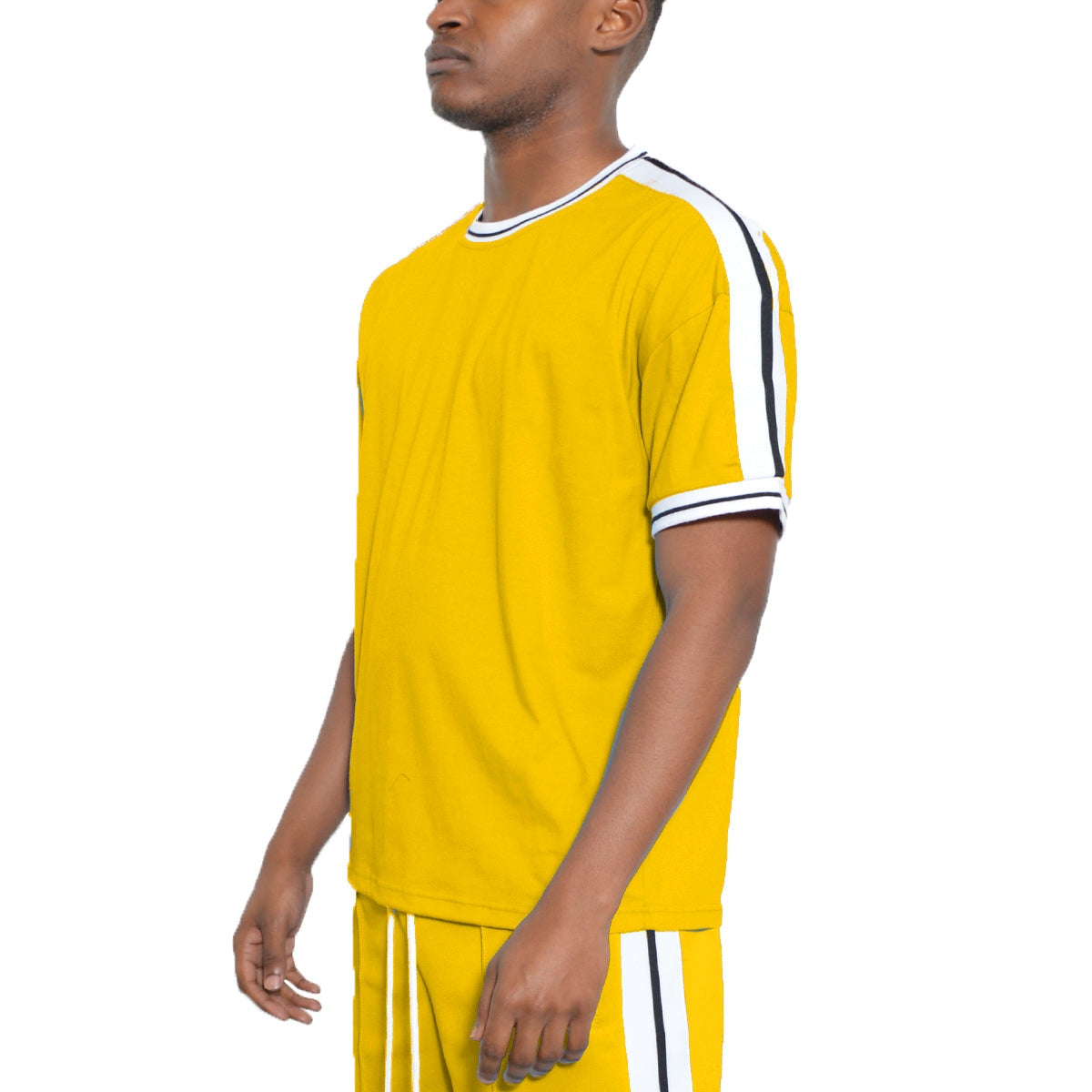 Solid Side Stripe TShirt-10